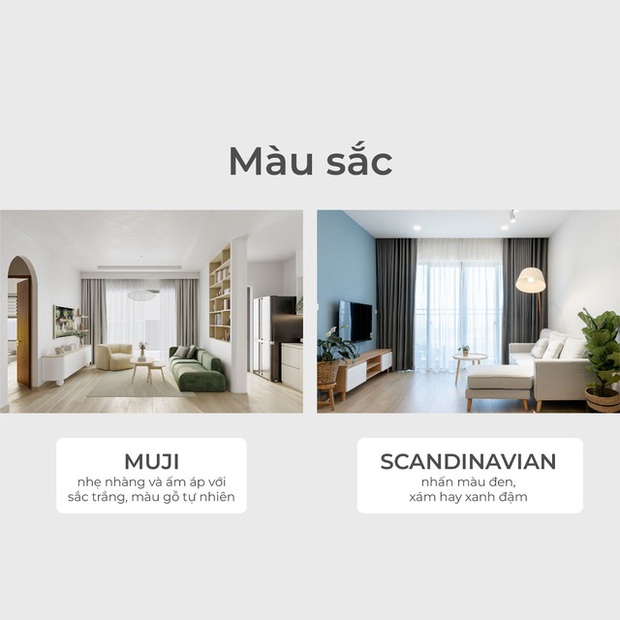 Sự khác biệt giữa phong cách Muji và Scandinavian trong nội thất: Tối giản nhưng không đơn giản - Ảnh 3.
