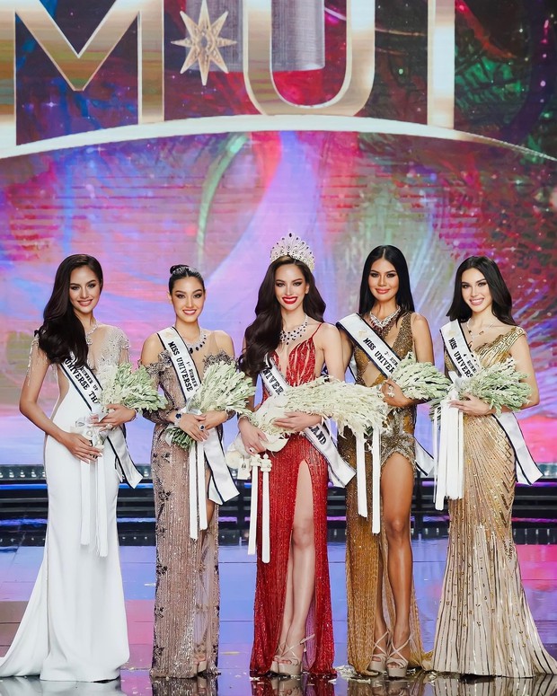 Đối thủ cũ của Tiểu Vy gây tiếc nuối khi dừng chân ở Á hậu 1 tại Hoa hậu Hoàn vũ Thái Lan 2022 - Ảnh 1.