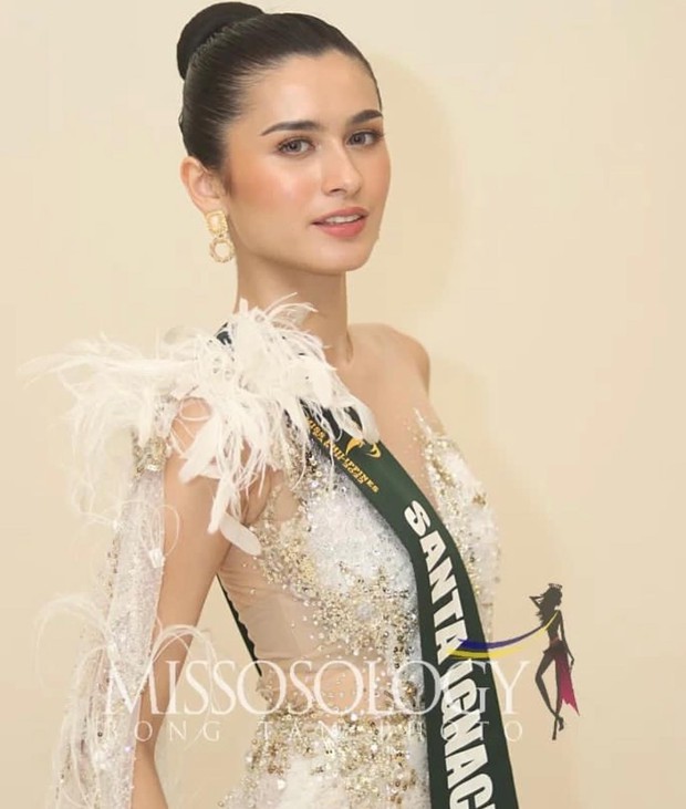 Vẻ đẹp nóng bỏng của mỹ nhân lai đăng quang Hoa hậu Trái đất Philippines 2022 - Ảnh 1.