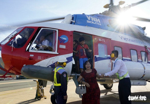 Đề xuất tăng chuyến và bổ sung điểm bay trực thăng ra Côn Đảo - Ảnh 3.
