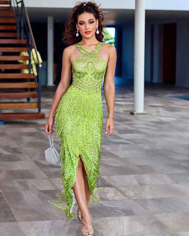 Nhan sắc nóng bỏng mắt khiến các đối thủ phải dè chừng của Hoa hậu Hoàn vũ Curacao 2022 - Ảnh 5.