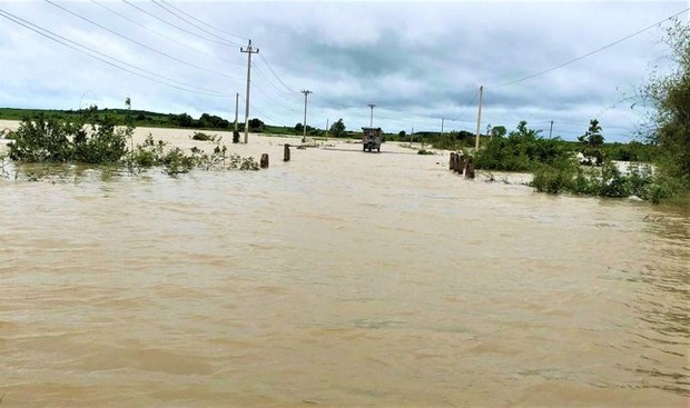 Nhiều nhà cửa, hoa màu ở Tây Nguyên bị ngập do mưa lũ - Ảnh 8.