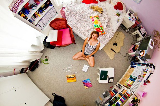 “Căn phòng của tôi”: Nhiếp ảnh gia đi khắp thế giới để chụp lại phòng ngủ thú vị của giới trẻ - Ảnh 5.