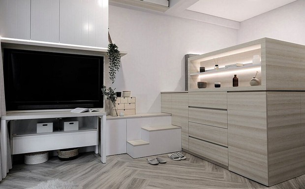 Căn hộ 27m² sở hữu thiết kế không gian lưu trữ thông minh - Ảnh 2. Căn hộ 27m² sở hữu thiết kế không gian lưu trữ thông minh - Ảnh 2.