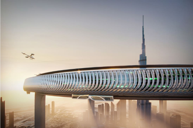 Tham vọng của các kiến trúc sư Dubai: Xây vòng tròn siêu khủng bao quanh tòa nhà cao nhất thế giới - Ảnh 2.