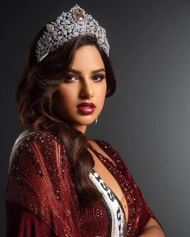 Sau khi bị đòi truất ngôi vì tăng cân, Hoa hậu Hoàn vũ 2021 Harnaaz Sandhu lại bị đồn mang bầu - Ảnh 3.