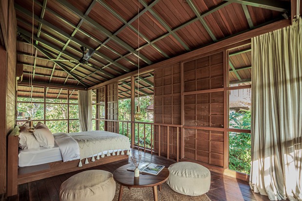 Ngôi nhà gỗ hình cái cây độc đáo ở Bali - Ảnh 4. Ngôi nhà gỗ hình cái cây độc đáo ở Bali - Ảnh 4.