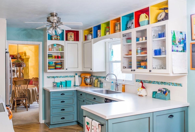 Trang trí căn bếp với sự kết hợp màu sắc độc lạ mà bạn nhất định phải thử - Ảnh 1.