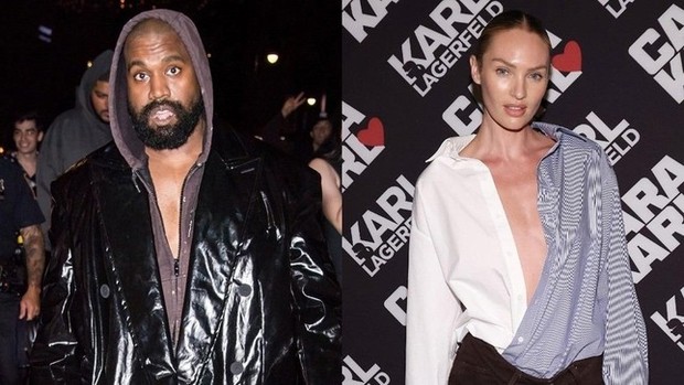 Kanye West hẹn hò thiên thần nội y Candice Swanepoel - Ảnh 2.