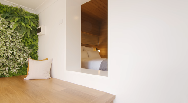 Căn hộ cũ 52m² được cải tạo theo phong cách Nhật Bản với kết cấu độc đáo - Ảnh 6. Căn hộ cũ 52m² được cải tạo theo phong cách Nhật Bản với kết cấu độc đáo - Ảnh 6.