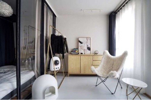 Căn hộ 41m² bỗng chốc hóa rộng nhờ mẹo tăng sáng và tận dụng góc lưu trữ hợp lý - Ảnh 10. Căn hộ 41m² bỗng chốc hóa rộng nhờ mẹo tăng sáng và tận dụng góc lưu trữ hợp lý - Ảnh 10.