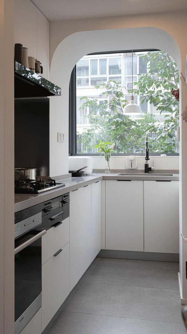 Loại bỏ 2/3 phòng ngủ, đôi vợ chồng biến căn hộ 64m2 thành nơi rộng rãi không tưởng - Ảnh 18. Loại bỏ 2/3 phòng ngủ, đôi vợ chồng biến căn hộ 64m2 thành nơi rộng rãi không tưởng - Ảnh 18.