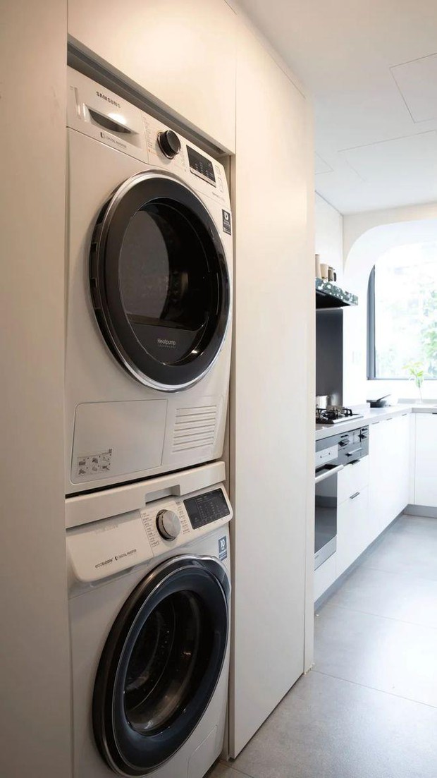 Loại bỏ 2/3 phòng ngủ, đôi vợ chồng biến căn hộ 64m2 thành nơi rộng rãi không tưởng - Ảnh 17. Loại bỏ 2/3 phòng ngủ, đôi vợ chồng biến căn hộ 64m2 thành nơi rộng rãi không tưởng - Ảnh 17.