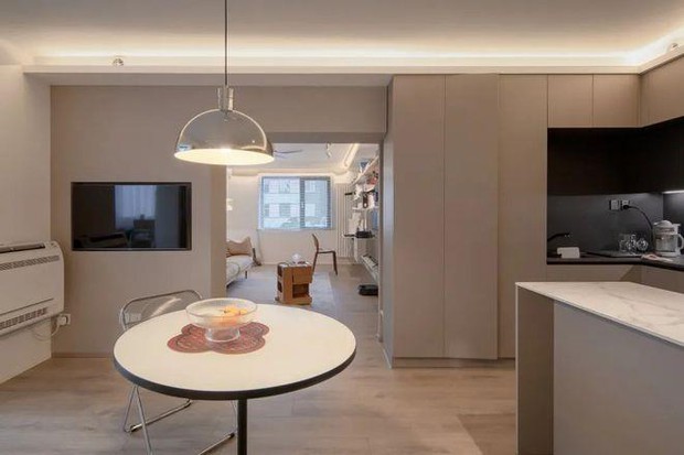 Loại bỏ 2/3 phòng ngủ, đôi vợ chồng biến căn hộ 64m2 thành nơi rộng rãi không tưởng - Ảnh 11. Loại bỏ 2/3 phòng ngủ, đôi vợ chồng biến căn hộ 64m2 thành nơi rộng rãi không tưởng - Ảnh 11.