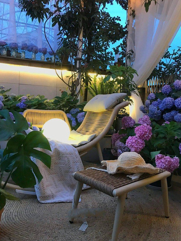Chỉ mất 8 tháng, cô gái 9x tự mình thiết kế “khu vườn trên cao” rộng 33m² ngập tràn sắc hoa - Ảnh 9. Chỉ mất 8 tháng, cô gái 9x tự mình thiết kế “khu vườn trên cao” rộng 33m² ngập tràn sắc hoa - Ảnh 9.