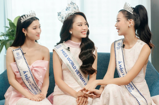Top 3 Miss World Vietnam 2022 đề cập đến những chuyện gây tranh cãi trong giới người đẹp - Ảnh 2.