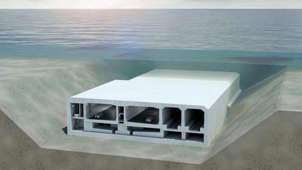Two European countries spend more than 7 billion USD building tunnels across the sea: Reduce from 45 minutes by ferry to 10 minutes by car - Photo 1. Two European countries spend more than 7 billion USD building tunnels across the sea: Reduce from 45 minutes by ferry to 10 minutes by car - Photo 1.