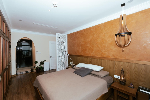 Căn hộ 145m2 tràn ngập ánh hoàng hôn ở trung tâm Hà Nội, phòng khách thoải mái như ở ngoài trời - Ảnh 7. Căn hộ 145m2 tràn ngập ánh hoàng hôn ở trung tâm Hà Nội, phòng khách thoải mái như ở ngoài trời - Ảnh 7.