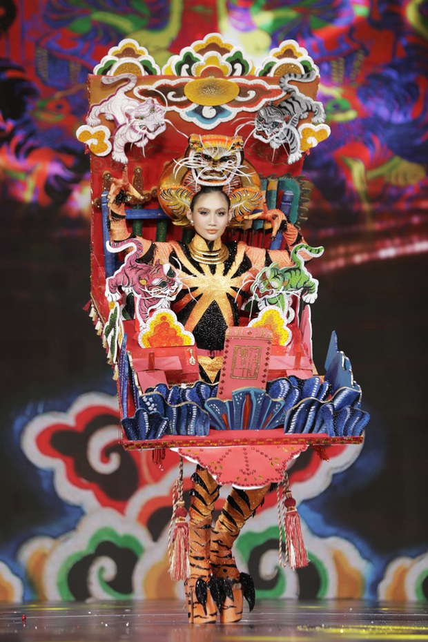 Những bộ trang phục văn hóa dân tộc ấn tượng tại Miss Grand Vietnam 2022 - Ảnh 8.