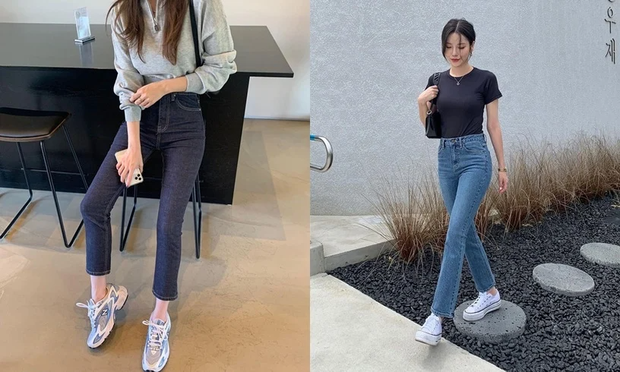 4 kiểu quần jeans tôn dáng hợp với mùa thu - Ảnh 7.