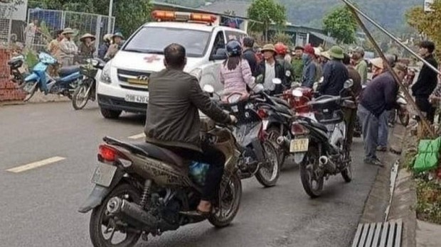 Đang bán thịt lợn ở chợ, người đàn ông bất ngờ bị đâm tử vong - Ảnh 1. Đang bán thịt lợn ở chợ, người đàn ông bất ngờ bị đâm tử vong - Ảnh 1.