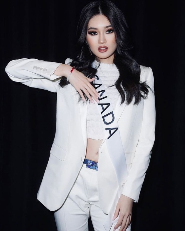 Đại diện Canada mặc váy của 1 NTK Việt tại chung kết Miss Universe - Ảnh 6.