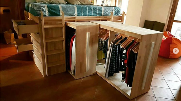 10 ý tưởng thiết kế tiết kiệm không gian - Ảnh 6.