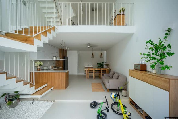 Đưa sân vườn, ban công gói gọn vào trong căn nhà 50m2 - Ảnh 2.