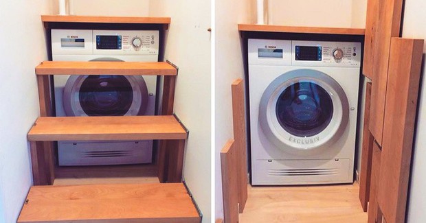 10 ý tưởng thiết kế tiết kiệm không gian - Ảnh 3.