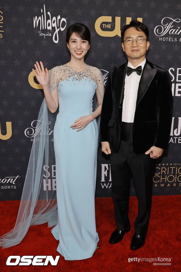 Thảm đỏ Critics Choice 2023: Tiên tử Elle Fanning - Anya Taylor tựa búp bê đọ sắc Park Eun Bin, tình màn ảnh Lee Min Ho hoá thảm họa - Ảnh 6.