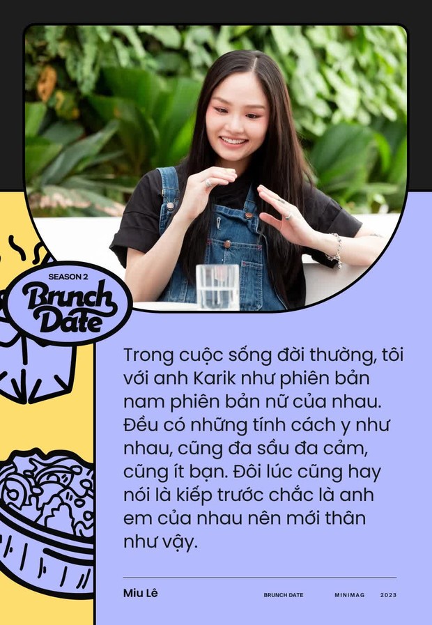 Brunch Date #1 mùa 2 - Miu Lê: Tôi rất sợ những người ghét mình mà họ văn minh - Ảnh 14.