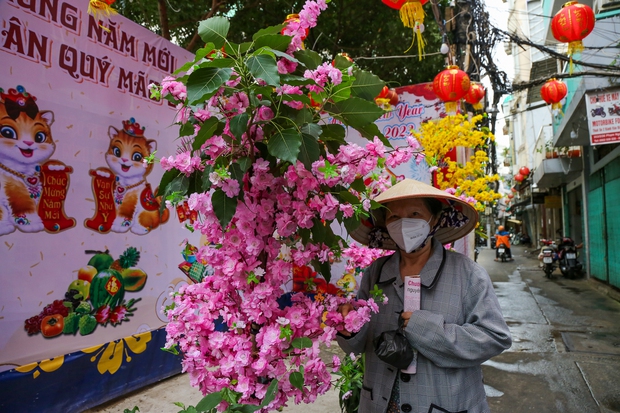 Ảnh: Người dân TP.HCM chung tay trang trí Tết trong những con hẻm nhỏ nơi mình sinh sống - Ảnh 19.