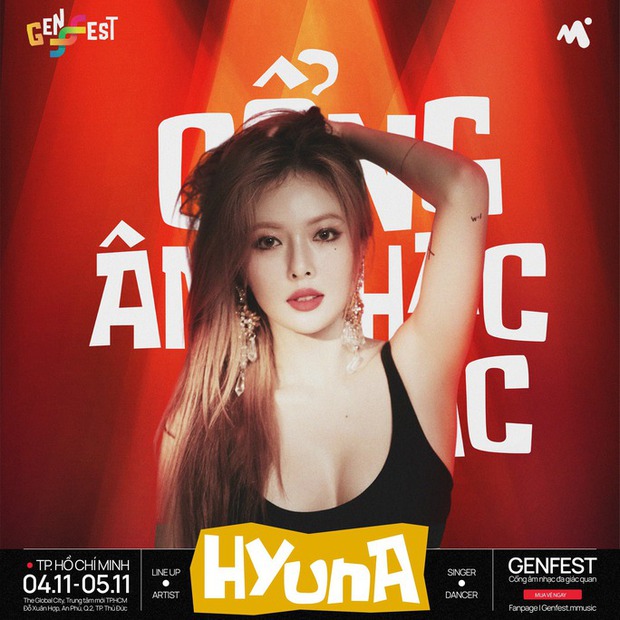 GENfest làm chao đảo với dàn line-up chất lừ