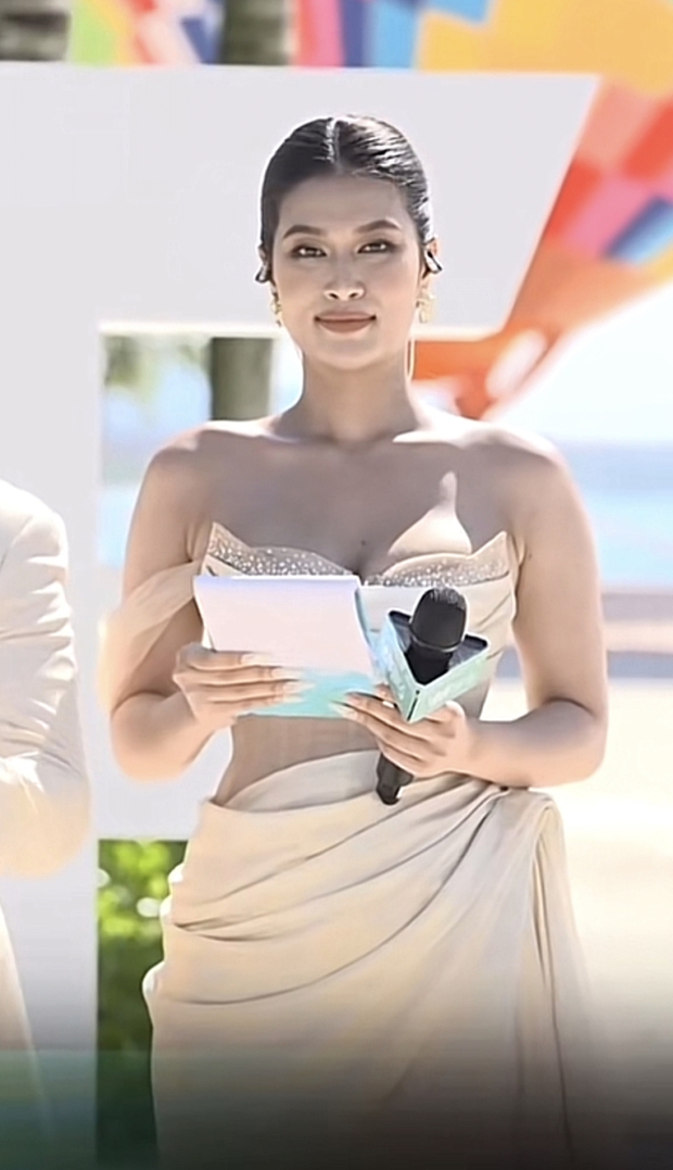 Thiên Ân - MC lôi cuốn tại Miss Grand 2023: Vẻ đẹp toát lên từ khả năng giao tiếp tiếng Anh đỉnh cao