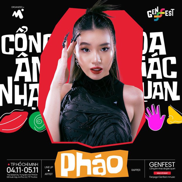 GENfest làm chao đảo với dàn line-up chất lừ