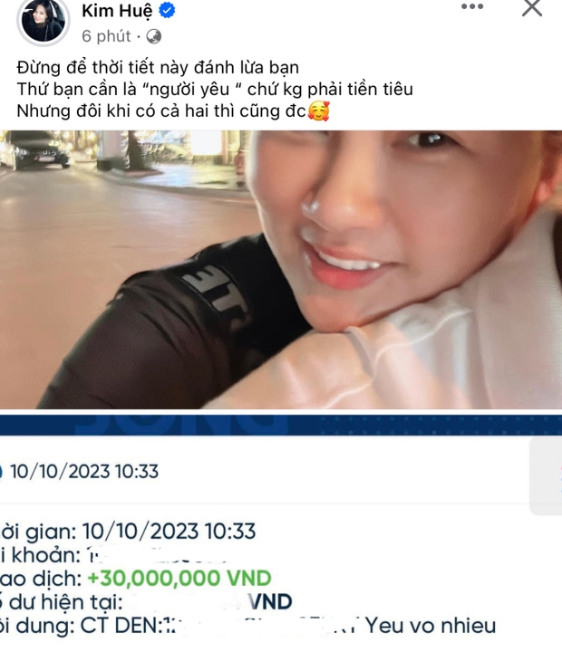 Hoa khôi bóng chuyền Kim Huệ tiết lộ người yêu 'ting ting' hàng trăm triệu khi trời lạnh