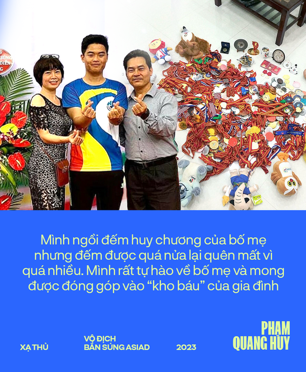 Gặp xạ thủ giành HCV ASIAD Phạm Quang Huy: Chia sẻ ước mơ về tiền thưởng Asiad để cưới vợ