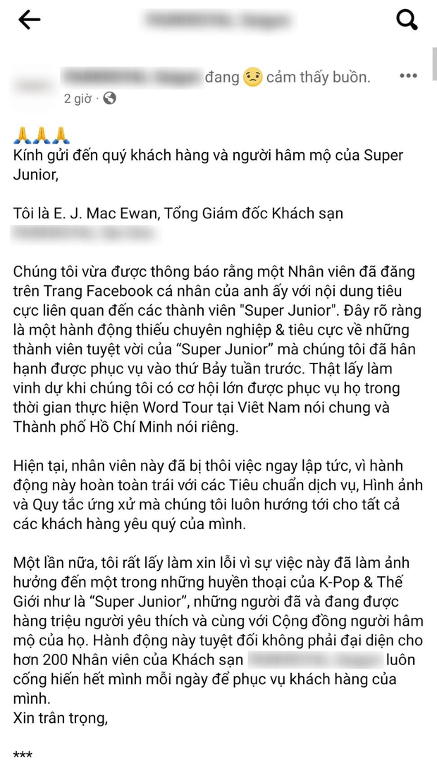 Siwon (Super Junior) bị chủ quán cafe tại Hà Nội đùa giỡn trên MXH với lời lẽ gây bức xúc - Ảnh 6.