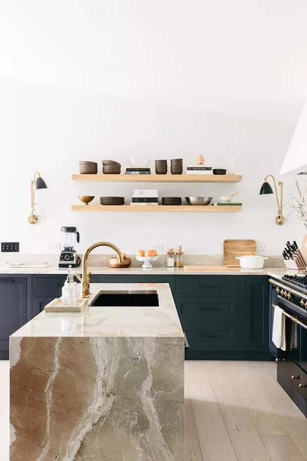 Đảo bếp tích hợp bồn rửa - thiết kế bạn nhất định phải thử cho căn bếp gia đình - Ảnh 4.