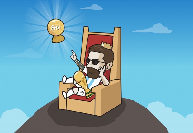 Messi đắt giá nhận danh hiệu Quả bóng Vàng lần thứ 8: Đây là cú hích mới cho sự thống trị của anh