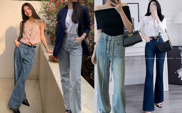 Jeans cạp cao hack dáng cực đỉnh cho nàng genz