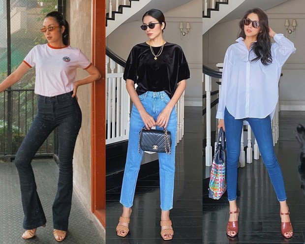 4 mỹ nhân Việt có phong cách diện quần jeans vừa sang vừa tôn dáng - Ảnh 1.