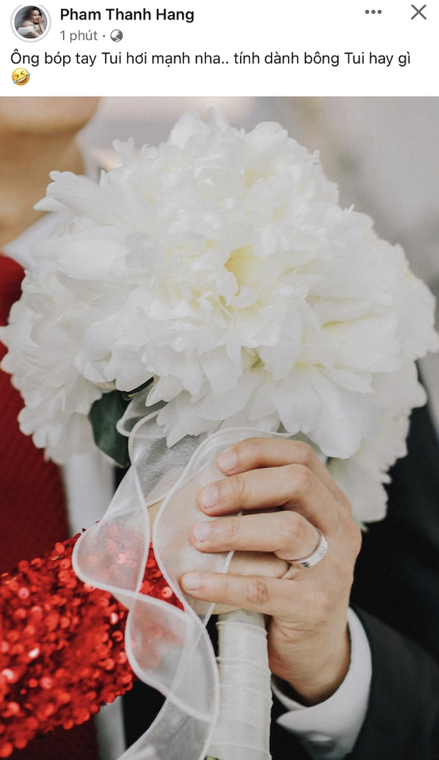 Thanh Hằng ghen tỵ 'trách yêu' ông xã vì hành động gây sốc trước ngày cưới