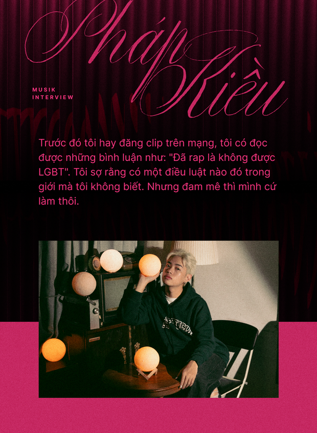 Cùng Pháp Kiều khám phá: Đam mê rap và ẩn giấc mơ LGBT