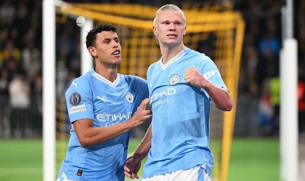 Erling Haaland 'khai mở tài khoản ghi bàn tại mùa giải Champions League này'