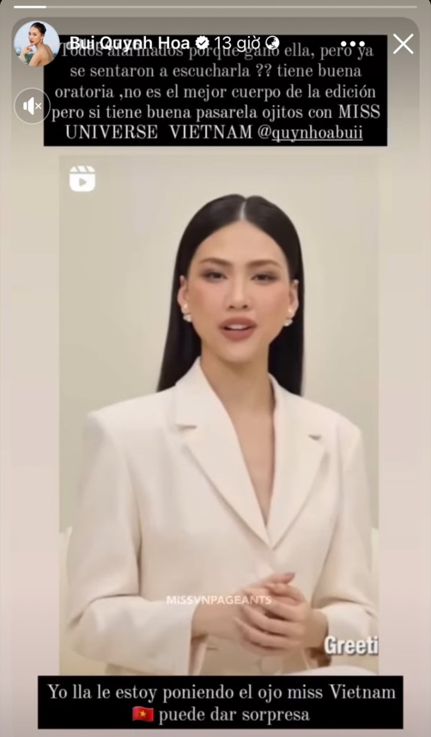 Bùi Quỳnh Hoa vẫn thi Miss Universe mặc lùm xùm, vừa trở lại đã bị chỉ trích vì hành động gây bức xúc - Ảnh 3.