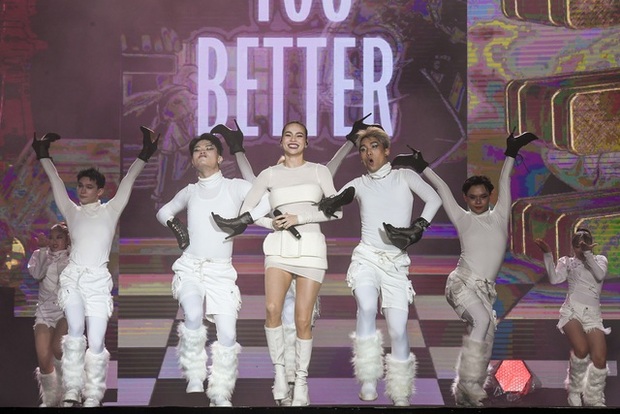 Hồ Ngọc Hà khoe thần thái điểm 10, cực cháy trên sân khấu Better Choice Awards - Ảnh 7.