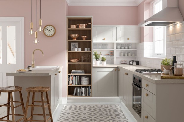 Những căn bếp màu hồng tạo điểm nhấn xinh xắn cho ngôi nhà - Ảnh 10.