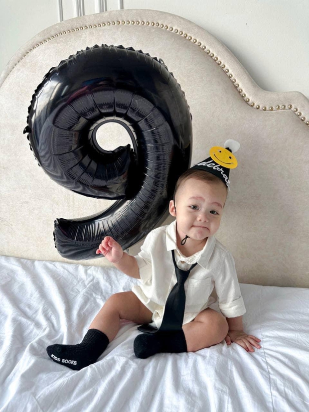 Con trai Bùi Tiến Dũng, thủ môn tiềm năng chỉ sau 9 tháng tuổi