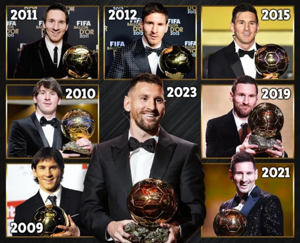Messi is the happiest man today: Holding the Golden Ball in one hand, holding his wife in the other, happily ever after at the age of 36 - Photo 3.